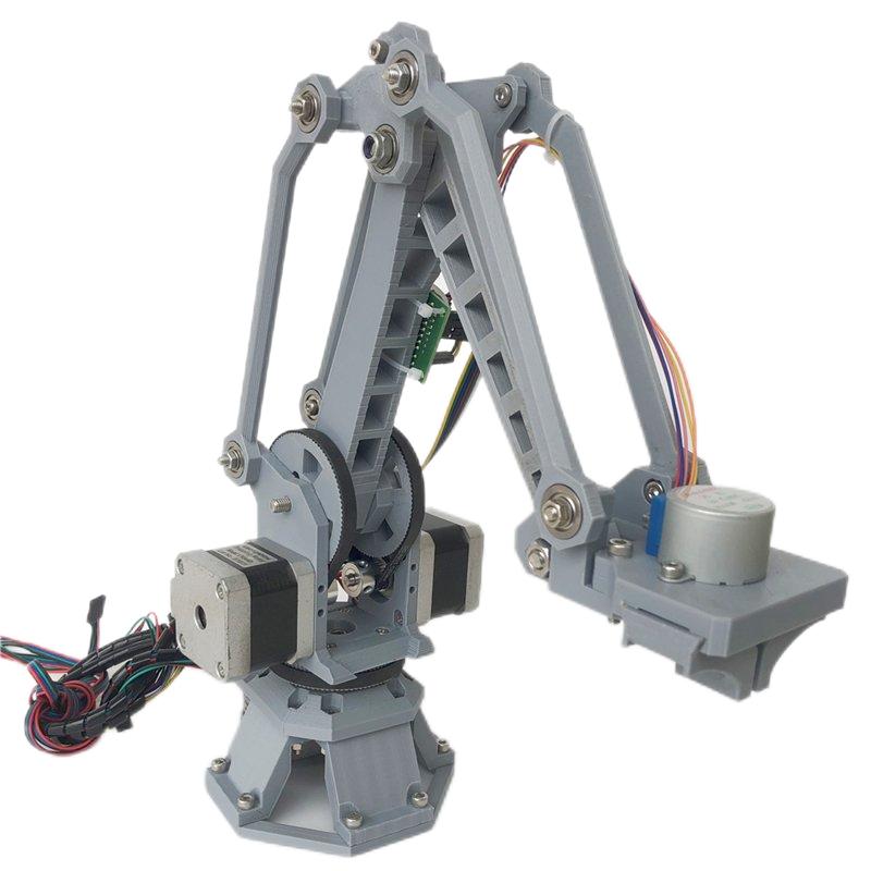 3D Printing Robot Arm - 3D Printing High Precision 4-axis Stepping