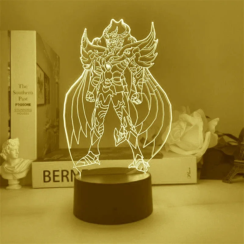 3D Printing Lamp - Hot Saint Seiya 3D LED Night