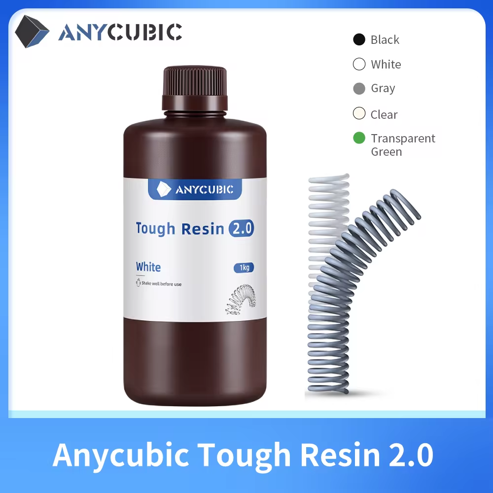 3D Printing House Machine - Anycubic Flexible Tough Resin 2.0 LCD