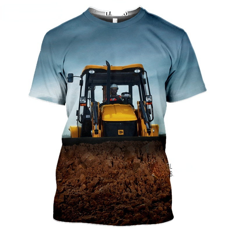 3D Printing Excavator - Men's Children's Excavator Tractor 3d Printing