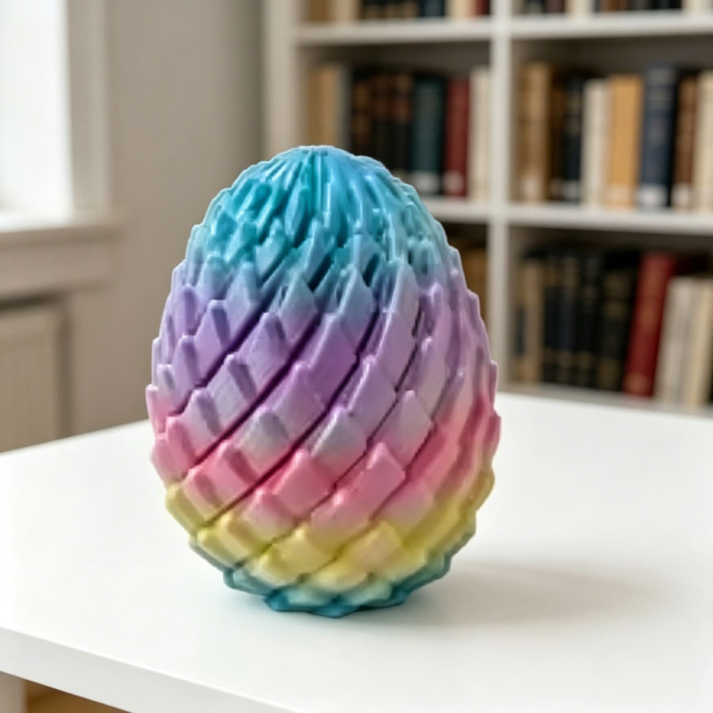 3D Printing Dragon Egg Stress  - 3D Printing Egg ulasan dan harga