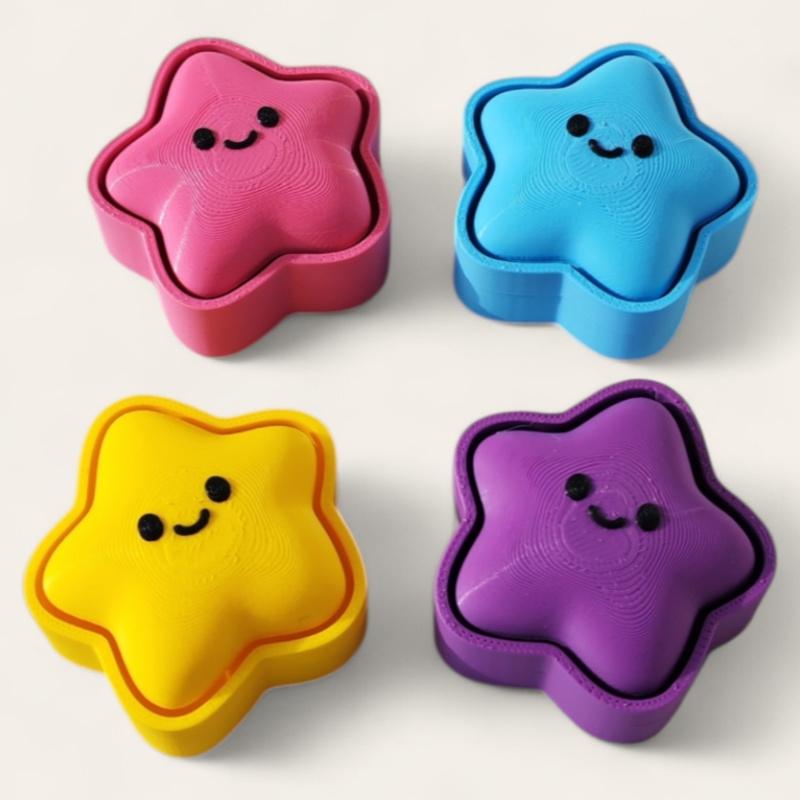 Cute 3D Printed Star Clicker F - 3D Printing Link ulasan dan harga