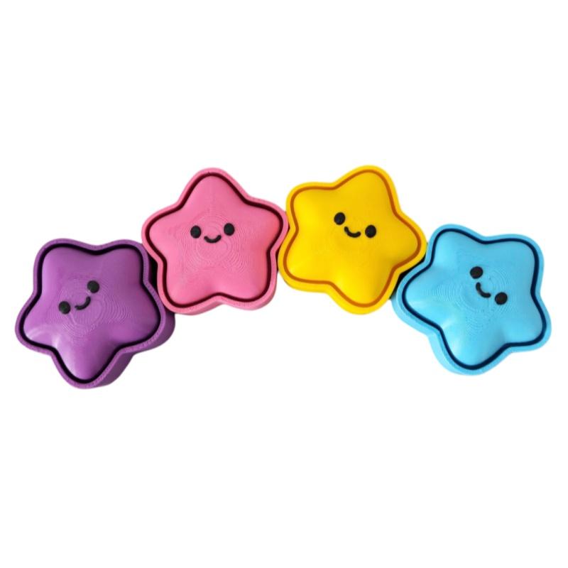 Cute 3D Printed Star Clicker F - 3D Printing Link ulasan dan harga