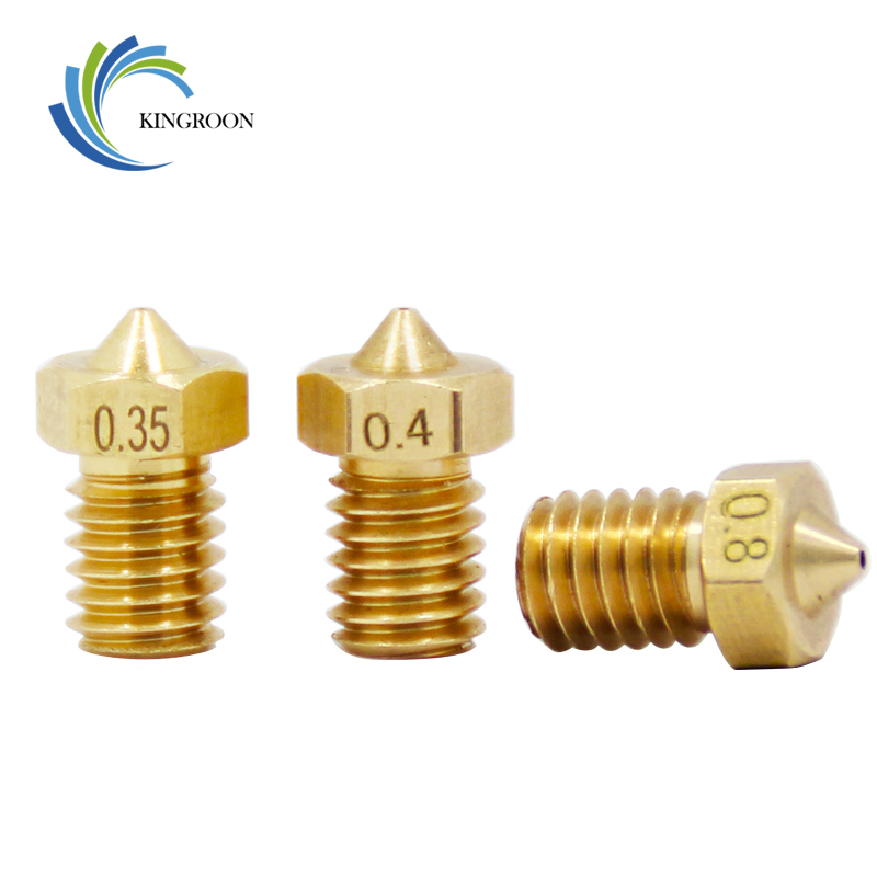 5pcs/lot V5 V6 Nozzle 0.2 0.25 - 3D Printing Fff ulasan dan harga