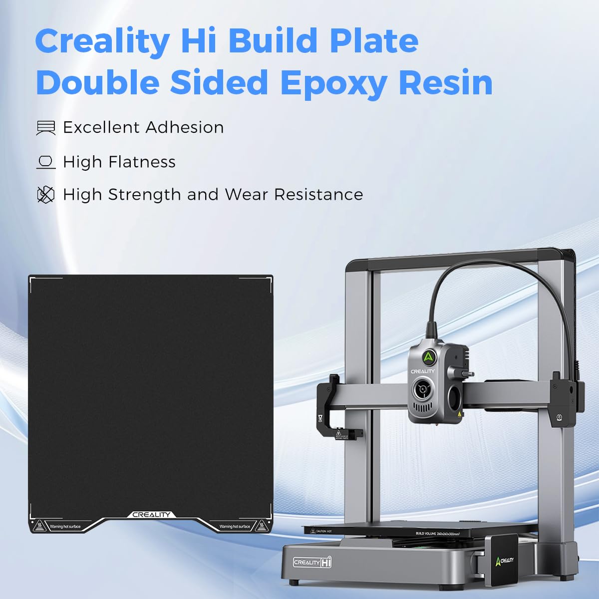 Creality Hi Epoxy Resin Build  - 3D Printing House Machine ulasan dan harga