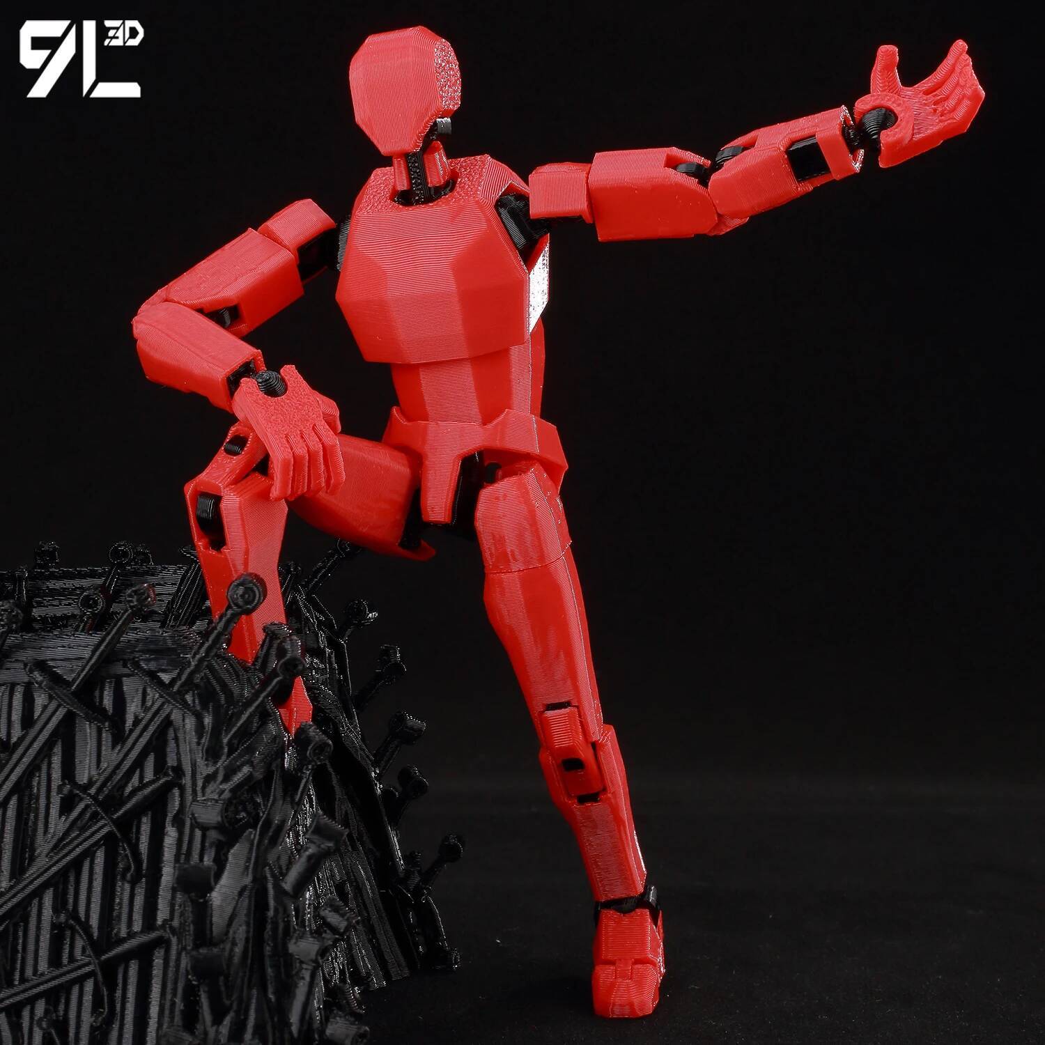 9L3D Printed Dummy13 Lucky13 T - 3D Printing Joint ulasan dan harga