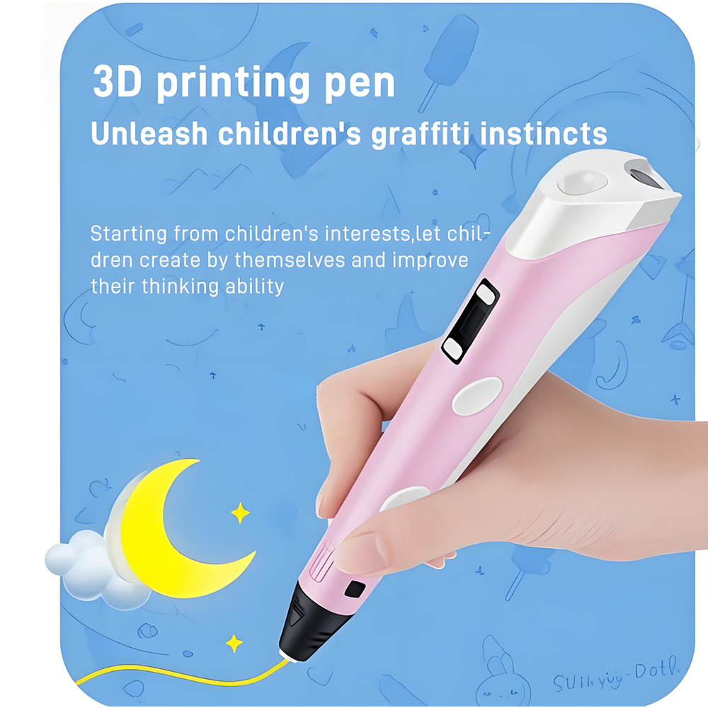 3D Pen With LCD Screen Compati - 3D Printing Xenomorph ulasan dan harga