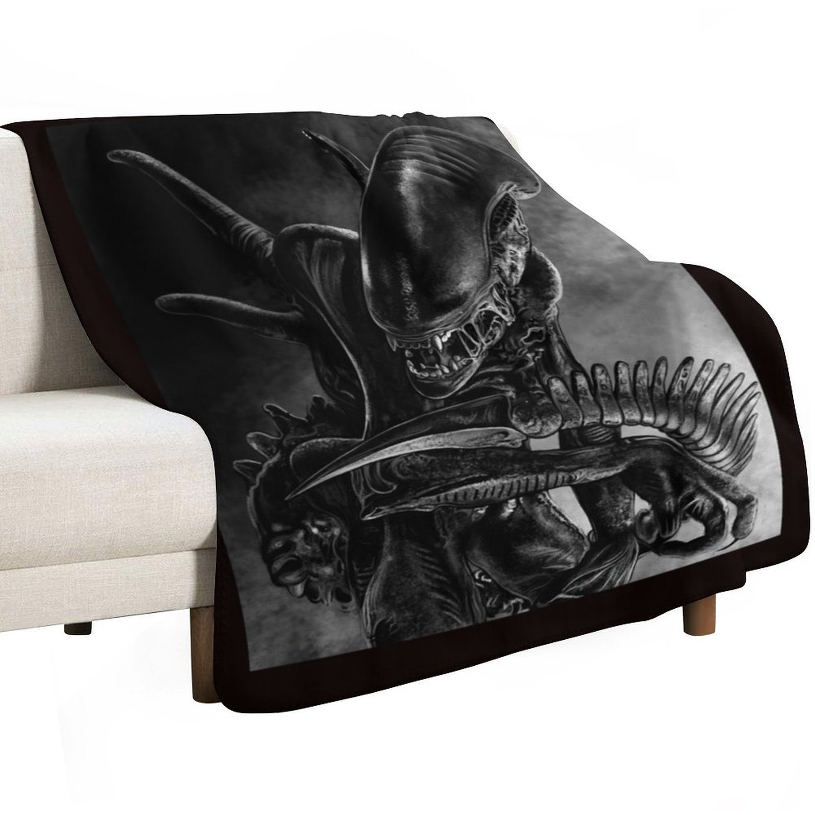 Xenomorph Throw Blanket Blanke - 3D Printing Xenomorph ulasan dan harga