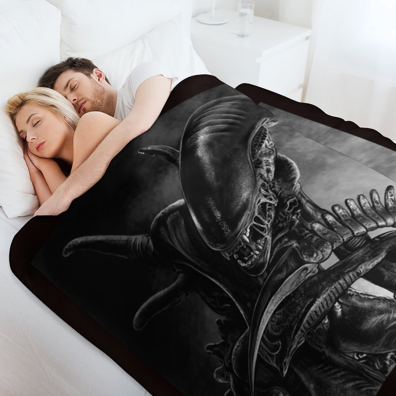 Xenomorph Throw Blanket Blanke - 3D Printing Xenomorph ulasan dan harga