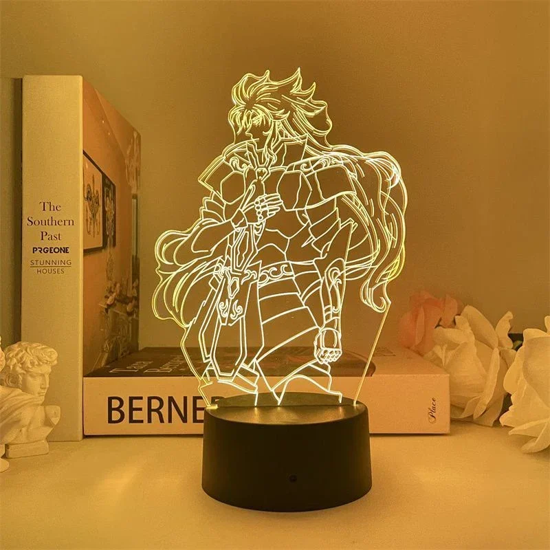 Hot Saint Seiya 3D  LED Night  - 3D Printing Lamp ulasan dan harga