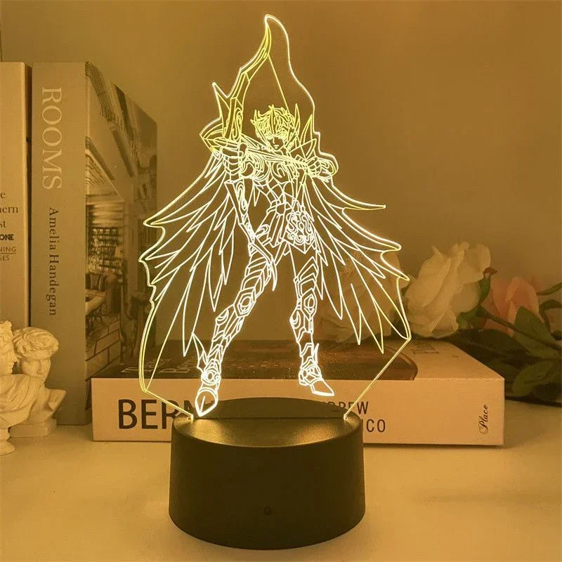Hot Saint Seiya 3D  LED Night  - 3D Printing Lamp ulasan dan harga