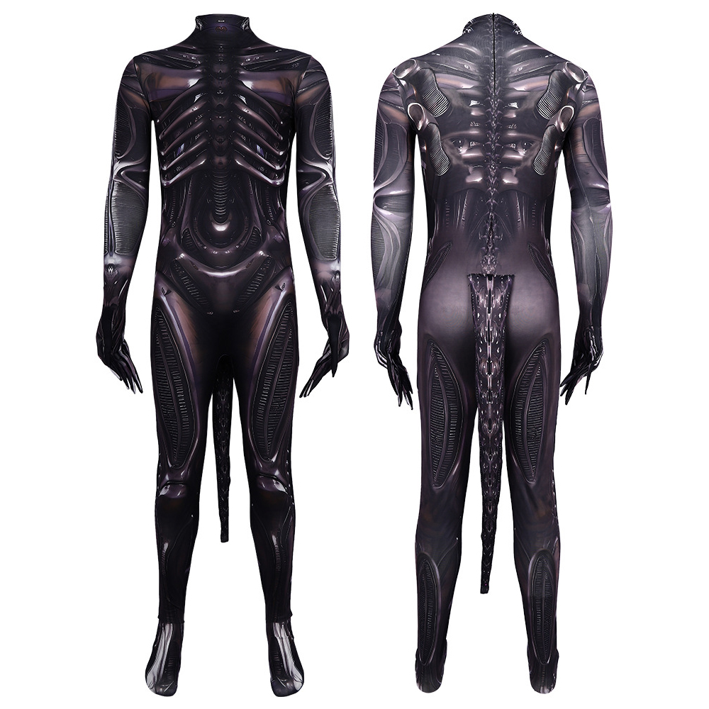 Alien Xenomorph Cosplay Costum - 3D Printing Xenomorph ulasan dan harga