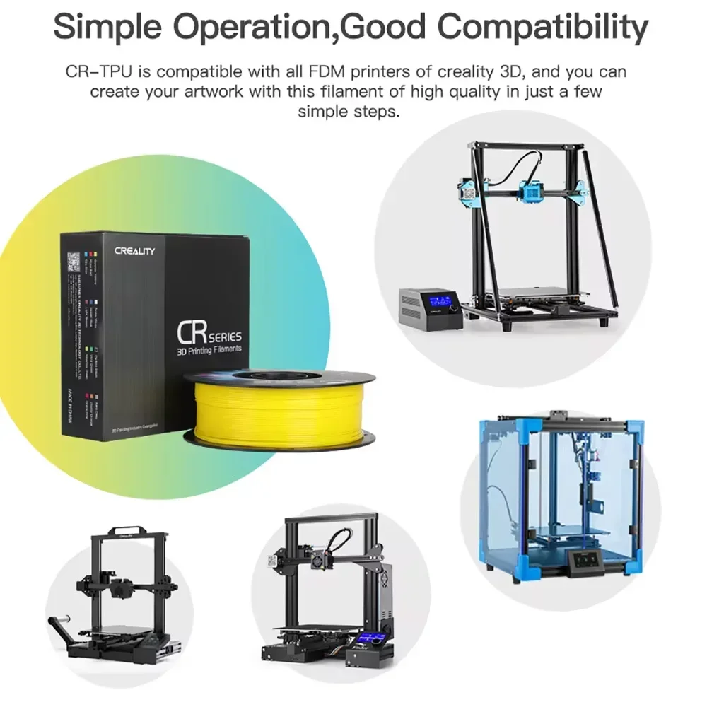 Creality Original CR-TPU Filam - 3D Printing High Temperature Materials ulasan dan harga