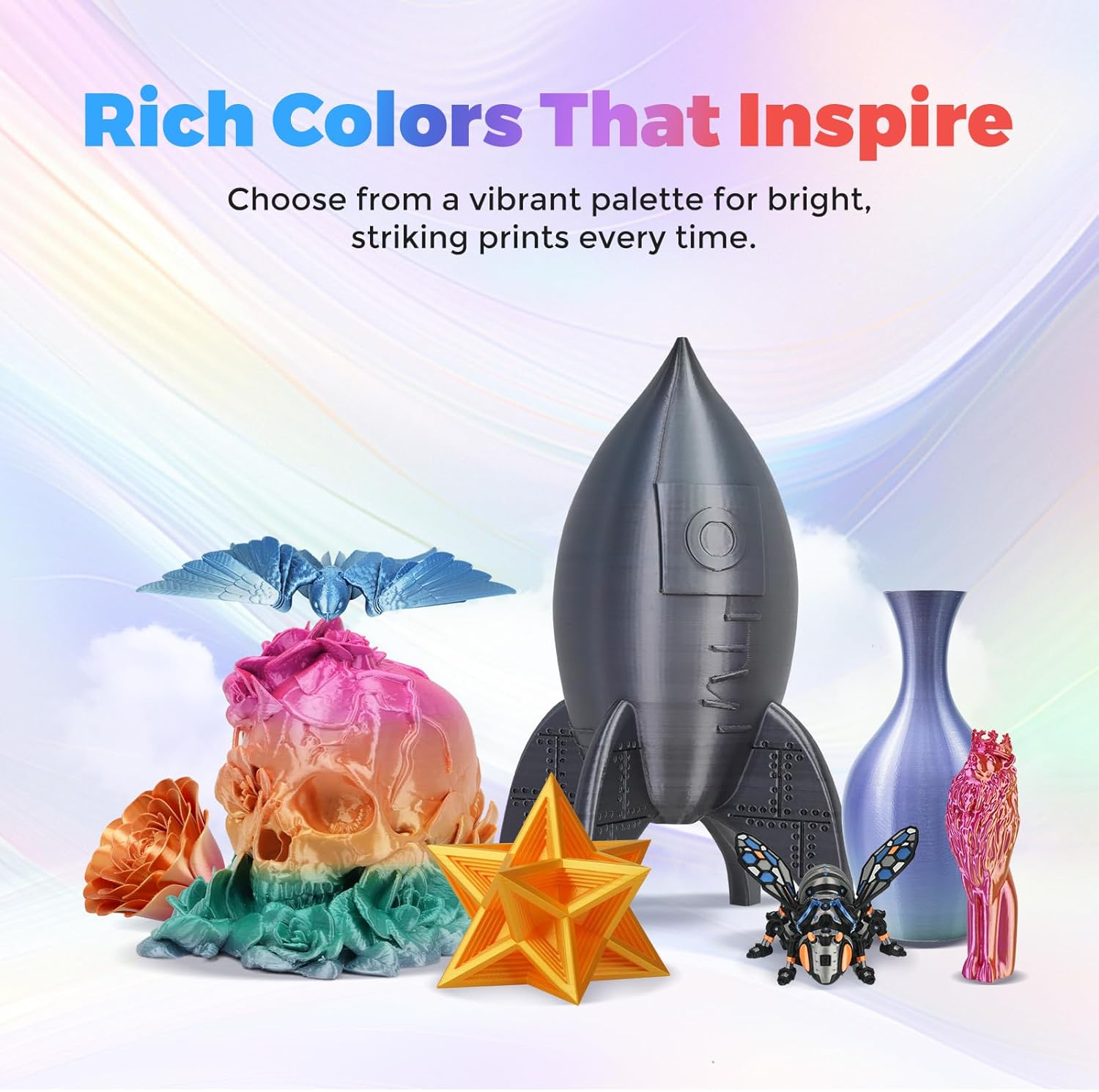 ADLAYER PLA Silk 3D Printer Fi - 3D Printing Link ulasan dan harga