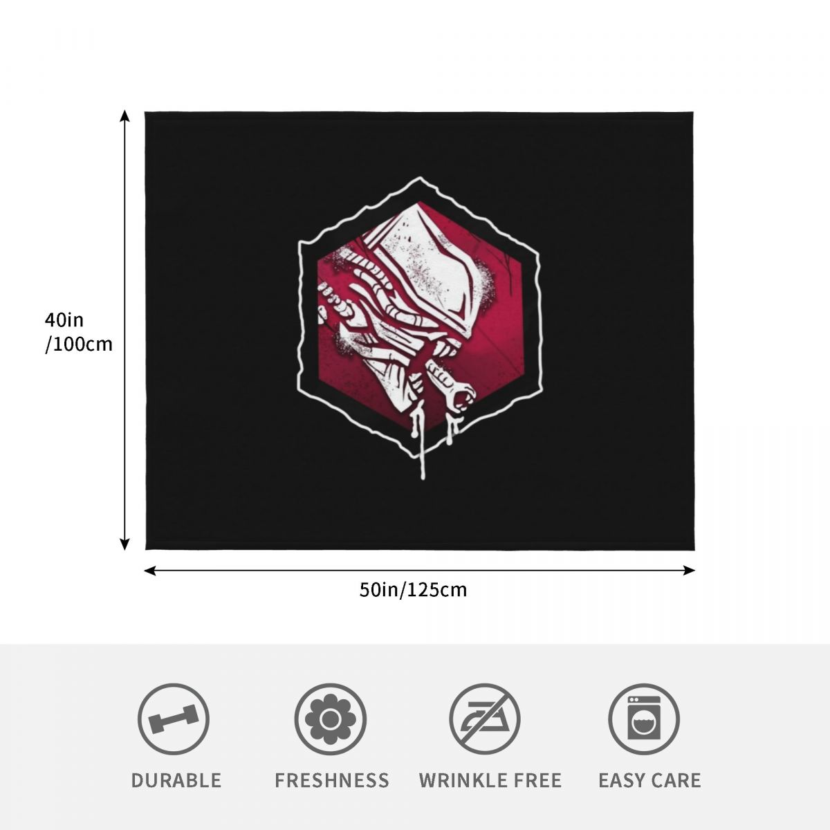 The Xenomorph DBD Throw Blanke - 3D Printing Xenomorph ulasan dan harga