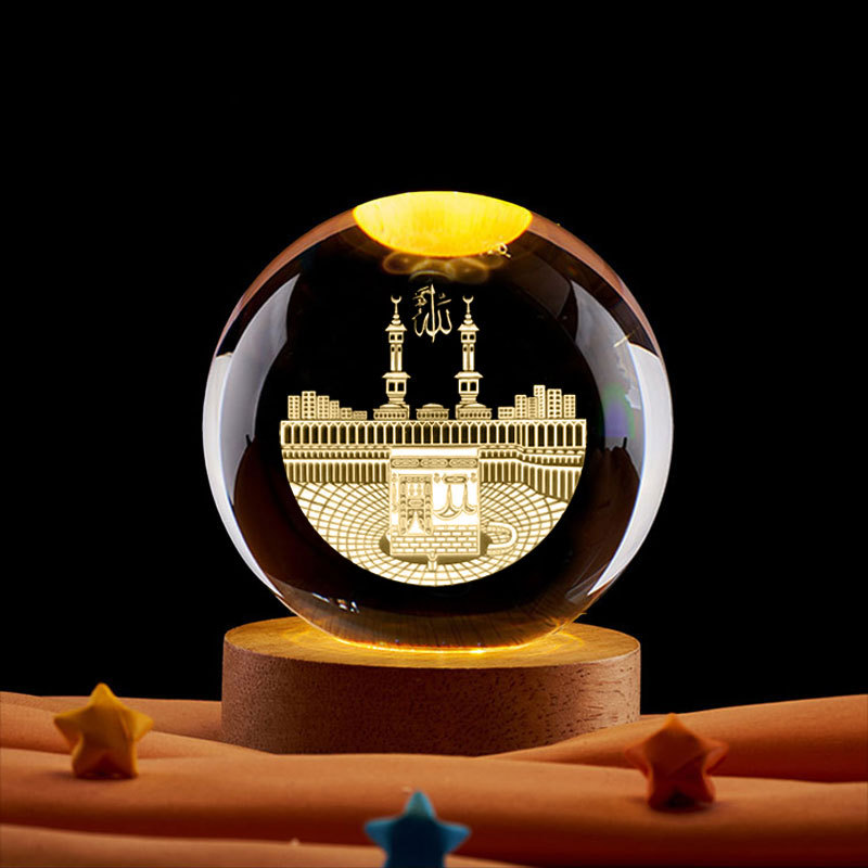 Ramadan Decoration 3D Crystall - 3D Printing Lamp ulasan dan harga