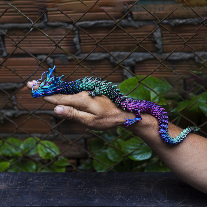 3D Printing Dragon Model Craft - 3D Printing Gif ulasan dan harga