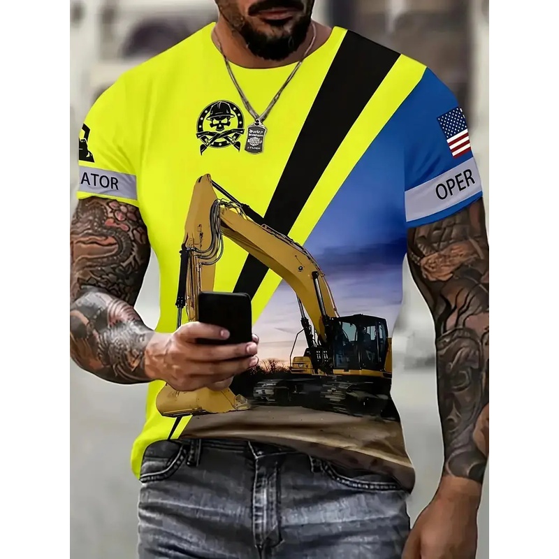 1 Piece Custom Your Picture  N - 3D Printing Excavator ulasan dan harga