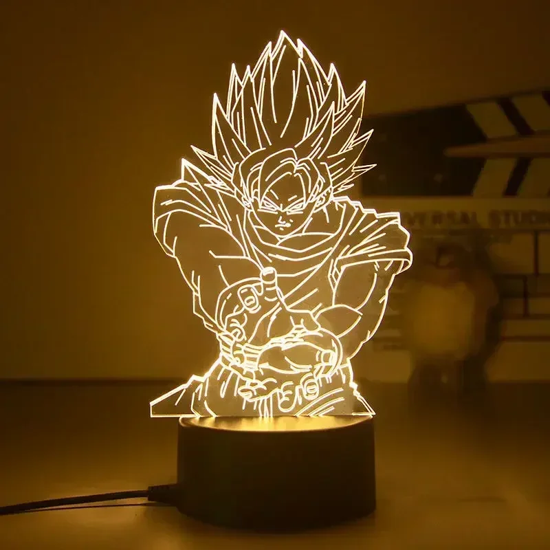 Dragon Ball Z Super Saiyan Veg - 3D Printing Lamp ulasan dan harga