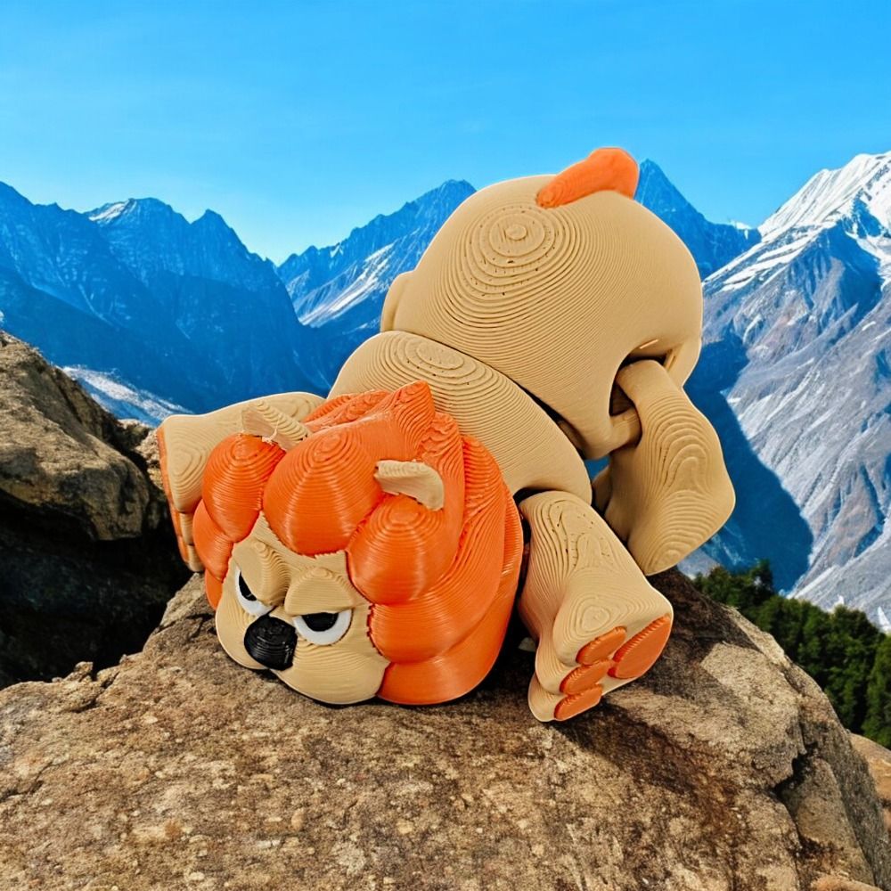 Lion Decorations Movable Joint - 3D Printing Joint ulasan dan harga