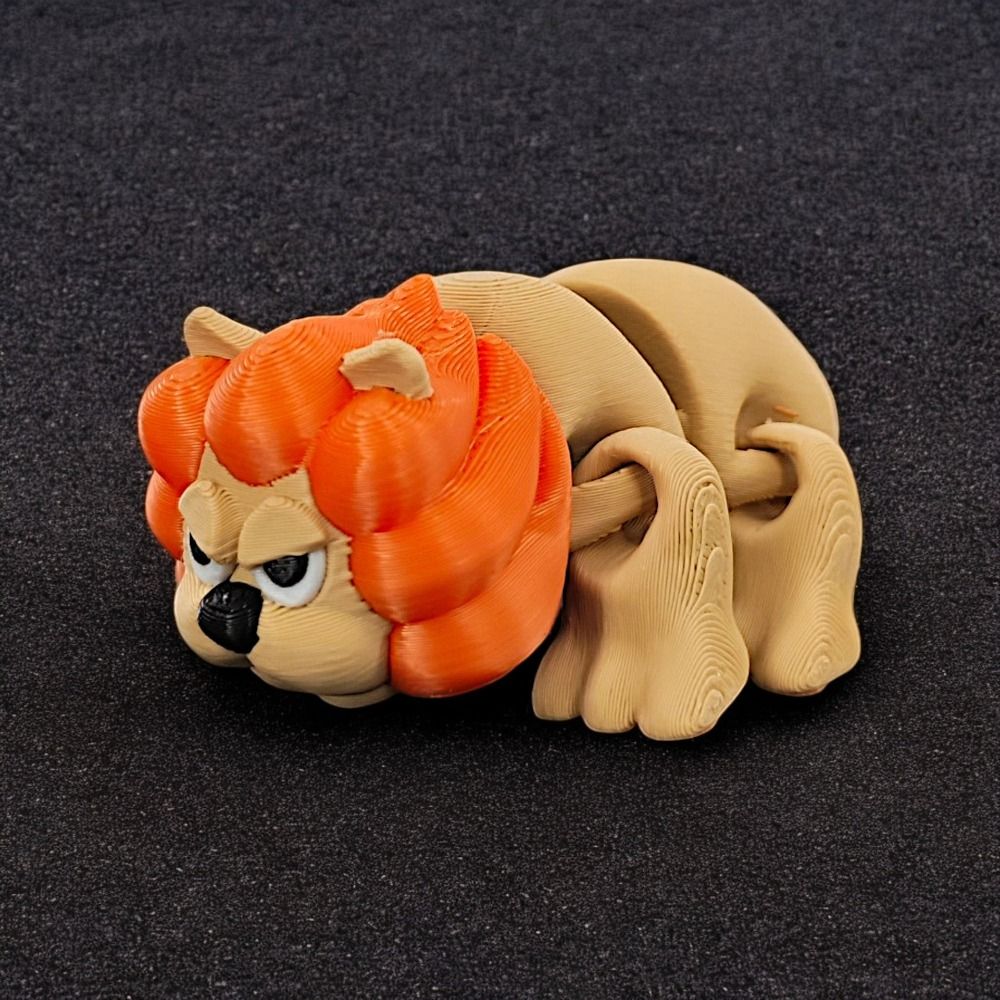 Lion Decorations Movable Joint - 3D Printing Joint ulasan dan harga