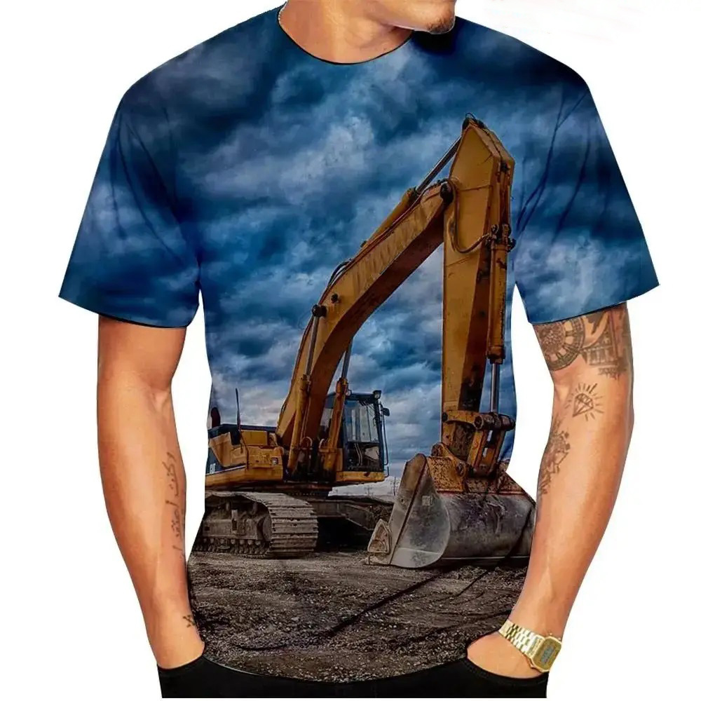 Excavator Pattern 3D Print T-S - 3D Printing Excavator ulasan dan harga