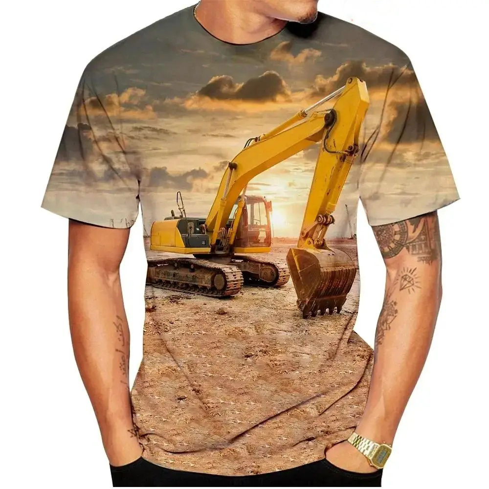 Excavator Pattern 3D Print T-S - 3D Printing Excavator ulasan dan harga