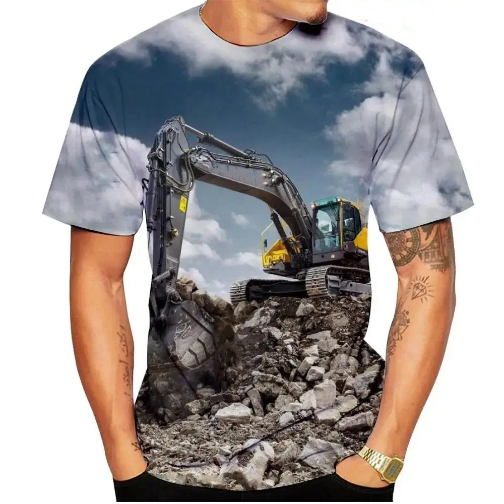 Excavator Pattern 3D Print T-S - 3D Printing Excavator ulasan dan harga