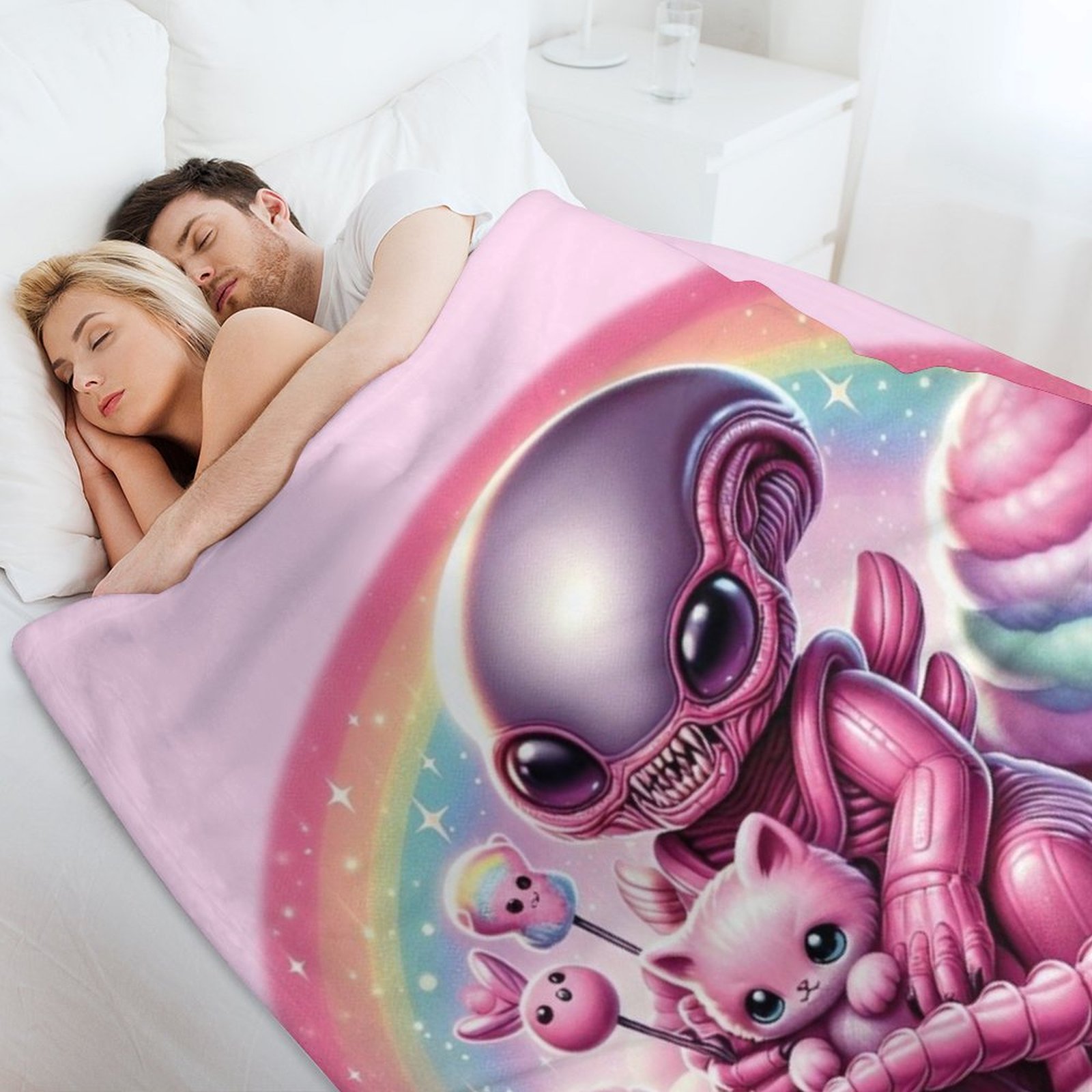 Baby Xenomorph Throw Blanket D - 3D Printing Xenomorph ulasan dan harga