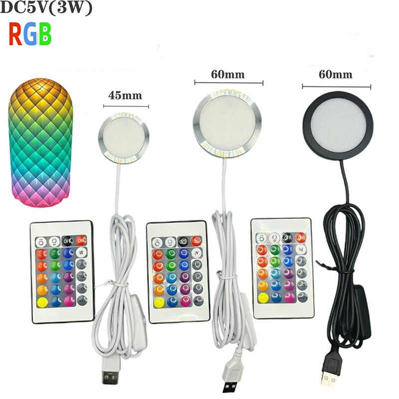 5V USB RGB Dimmable Under Cabi - 3D Printing Lamp ulasan dan harga