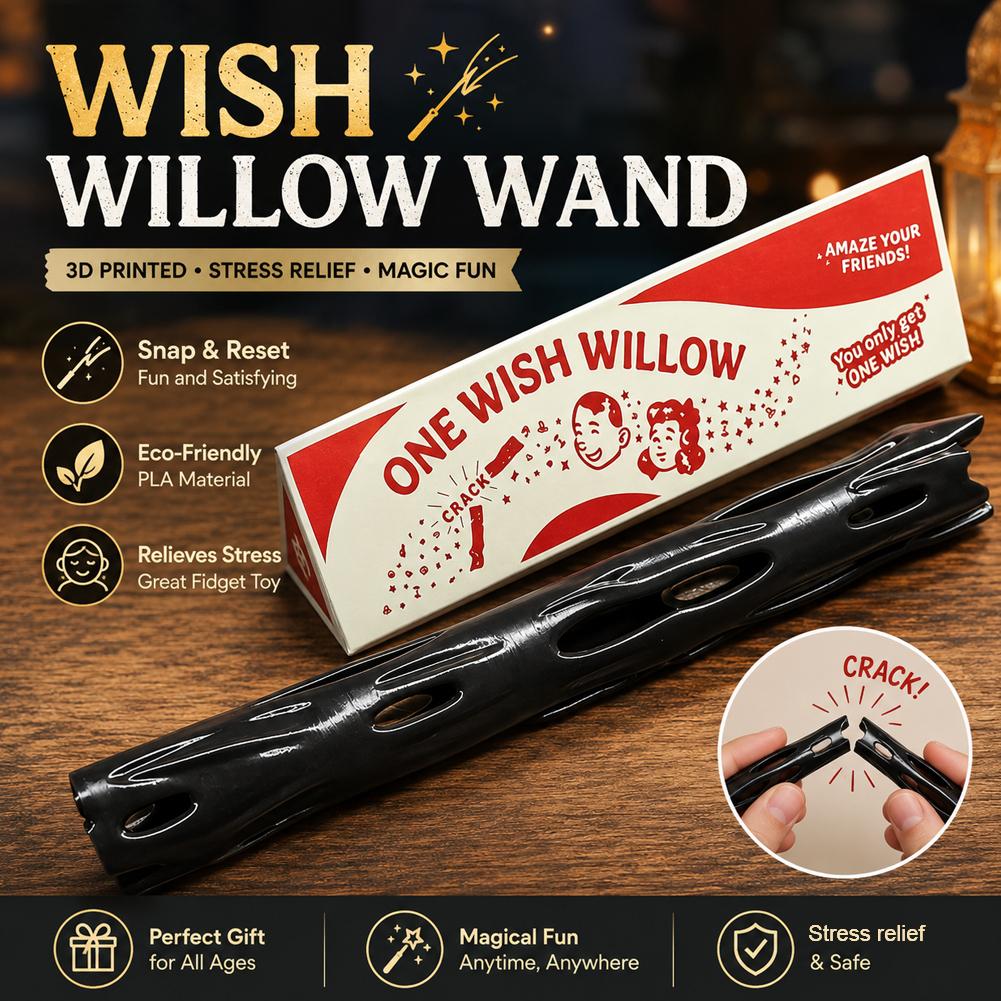 3D Printed One Wish Willow Key - 3D Printing Gif ulasan dan harga