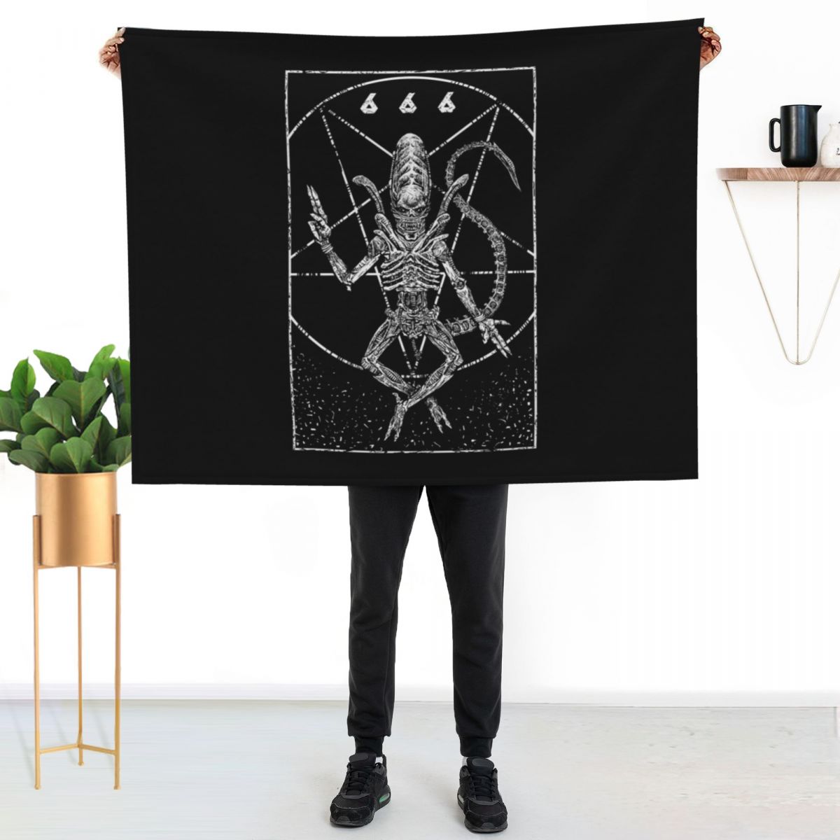 Xenomorph God Throw Blanket Al - 3D Printing Xenomorph ulasan dan harga