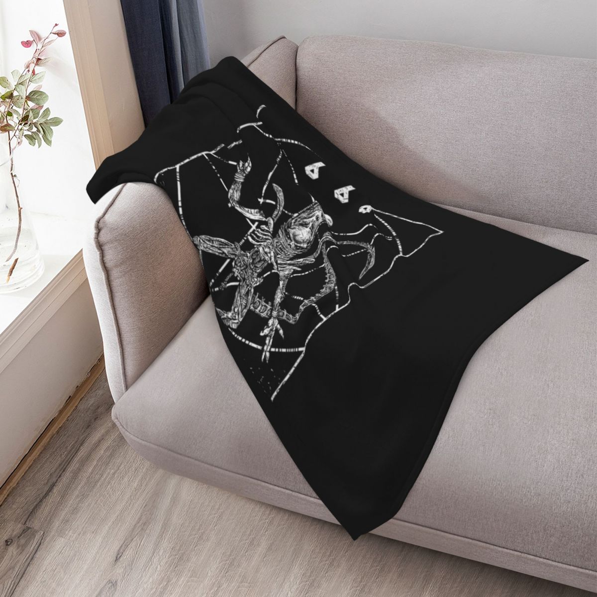 Xenomorph God Throw Blanket Al - 3D Printing Xenomorph ulasan dan harga
