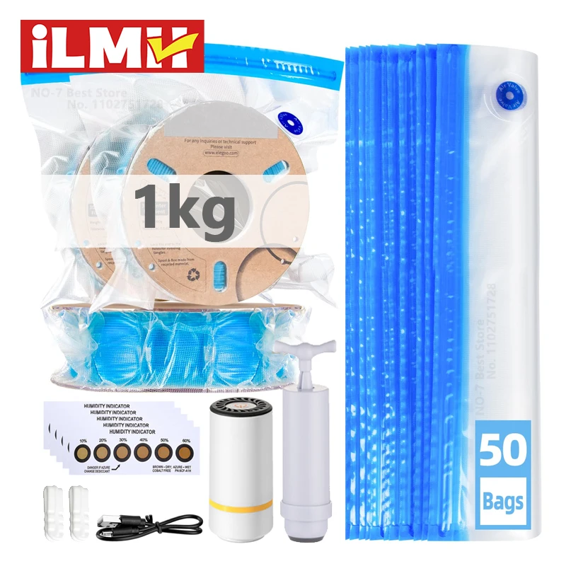 3D Printer Filament Vacuum Bag - 3D Printing Fff ulasan dan harga