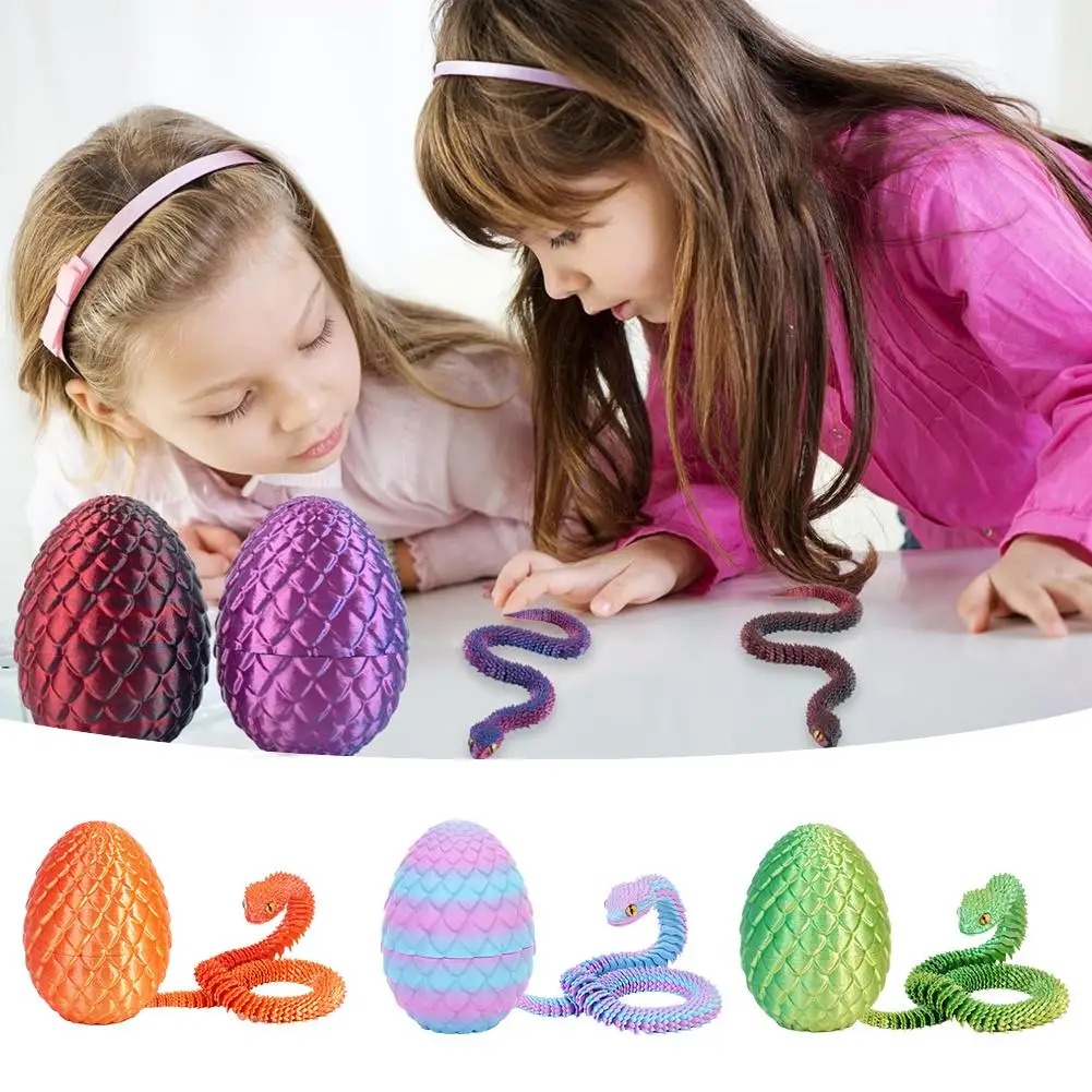 3D Printed Cool Snake Dragon E - 3D Printing Joint ulasan dan harga