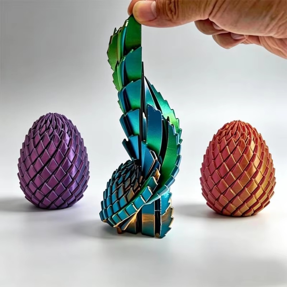 3D Printed 7.5/5.5CM Twisted D - 3D Printing Gif ulasan dan harga
