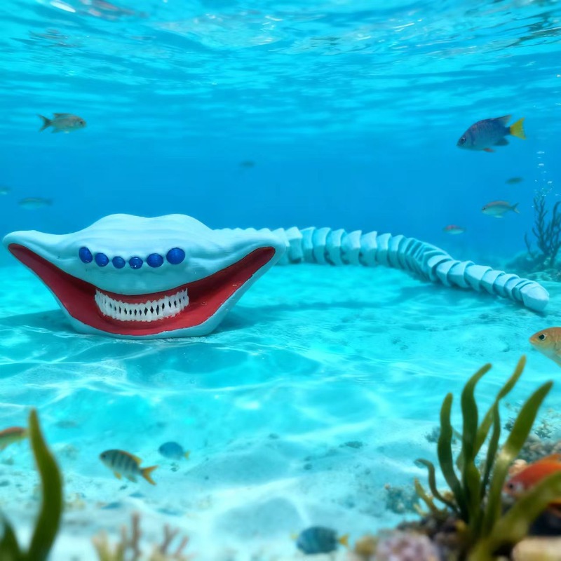 1/4pc 3D Printing Sea Eater Bl - 3D Printing Gif ulasan dan harga