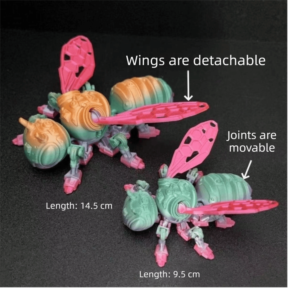 Movable Joint 3D Printing Bee  - 3D Printing Joint ulasan dan harga