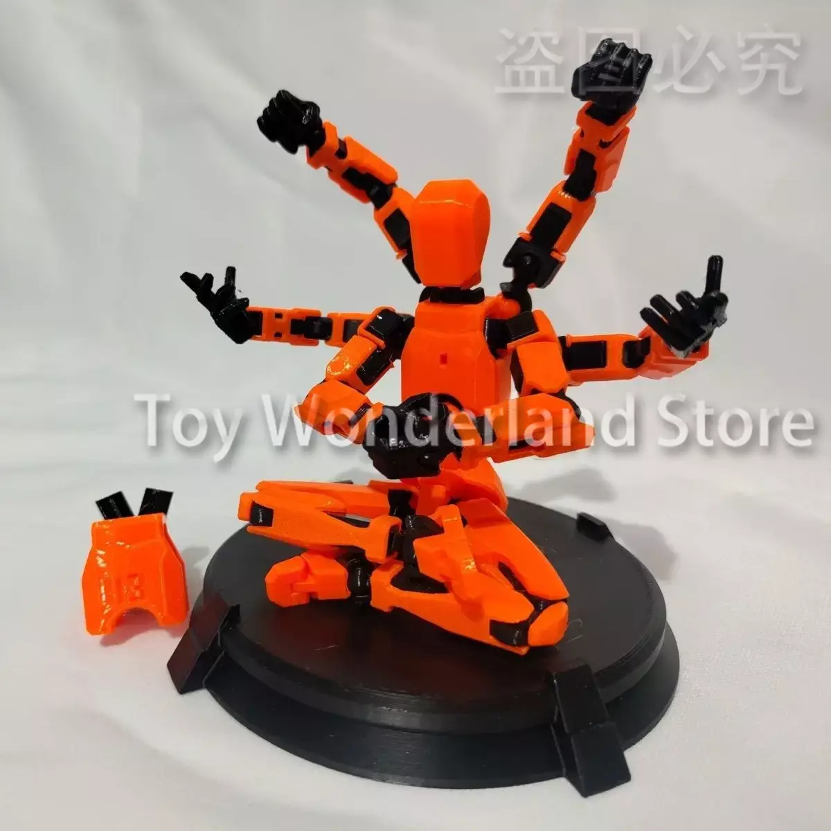 17CM Six Arms 3D Printed Manne - 3D Printing Robot Arm ulasan dan harga