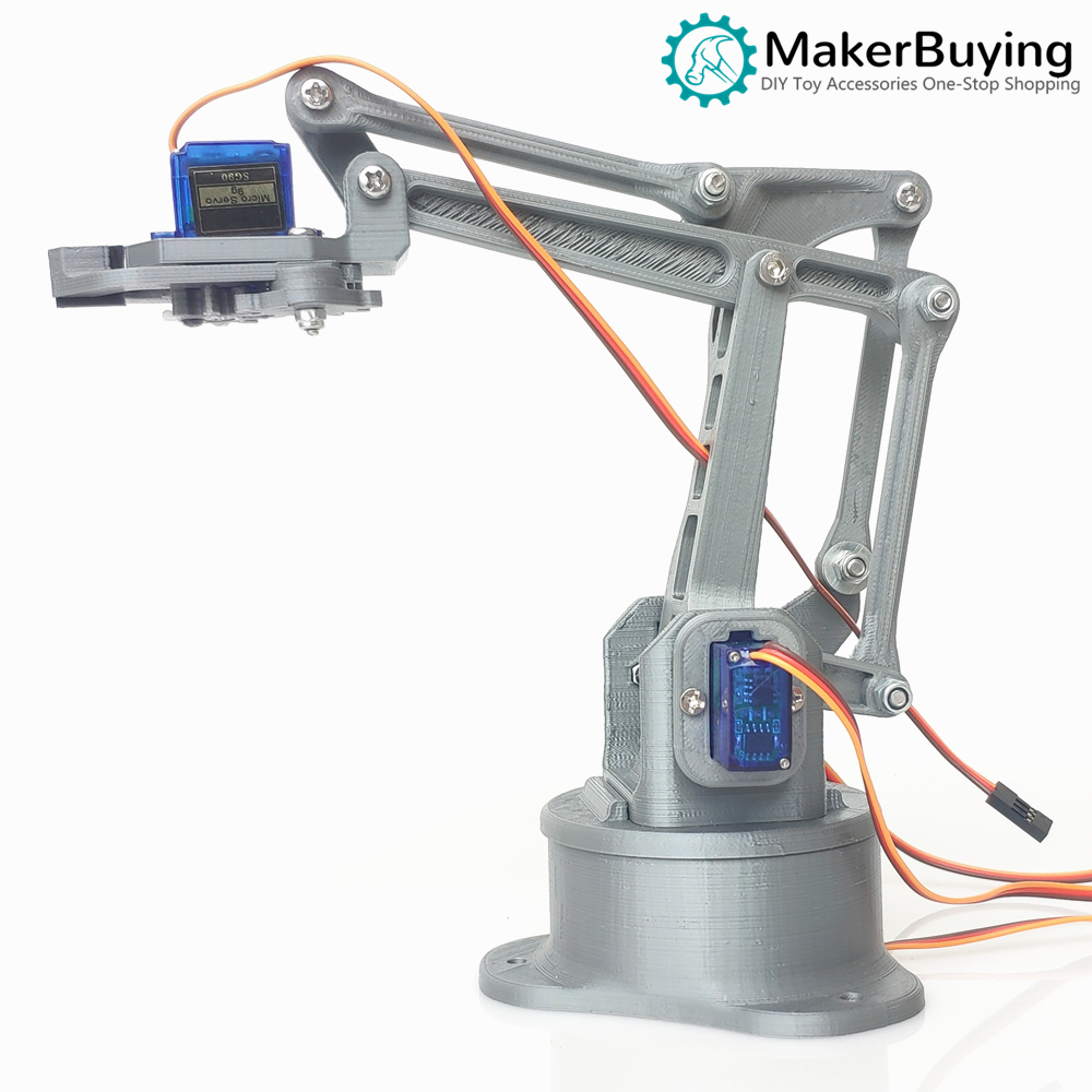 PS2 remote control four degree - 3D Printing Robot Arm ulasan dan harga