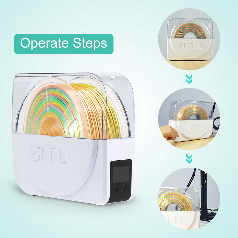 SUNLU Filament Dryer S1 Plus B - 3D Printing Fff ulasan dan harga