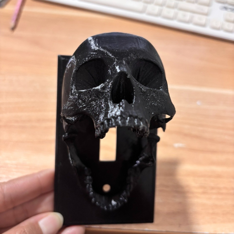 3D Printed Skull Light Switch  - 3D Printing Lamp ulasan dan harga
