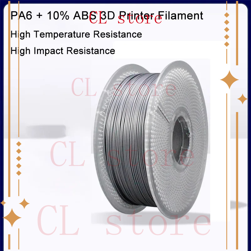PA6+10% ABS 3D Printer Filamen - 3D Printing High Temperature Materials ulasan dan harga